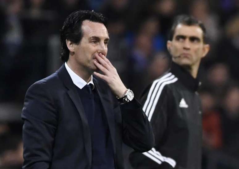 Emery pode deixar o PSG ao fim da temporada (Foto: Christophe Simon / AFP)