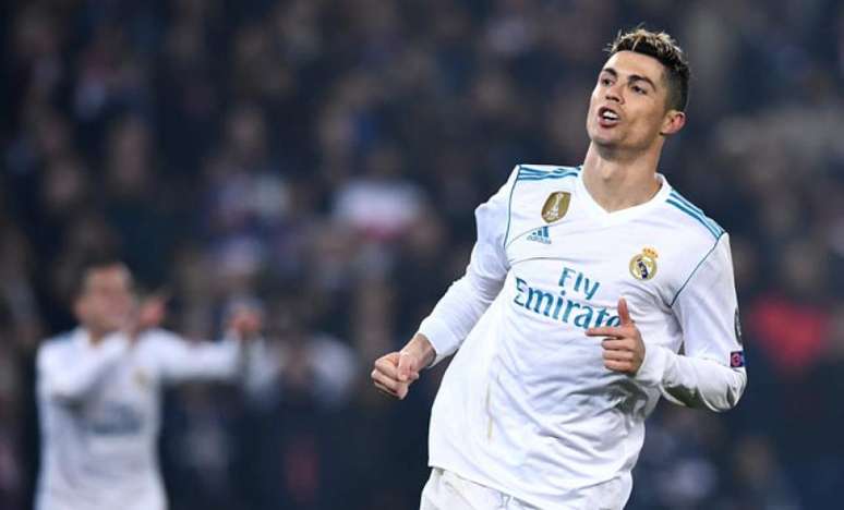 Cristiano Ronaldo marcou um gol contra o PSG (Foto: Franck Fife / AFP)