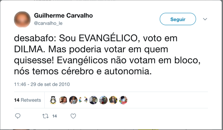 Perfis falsos representavam grupos variados | Imagem: Reprodução/Twitter