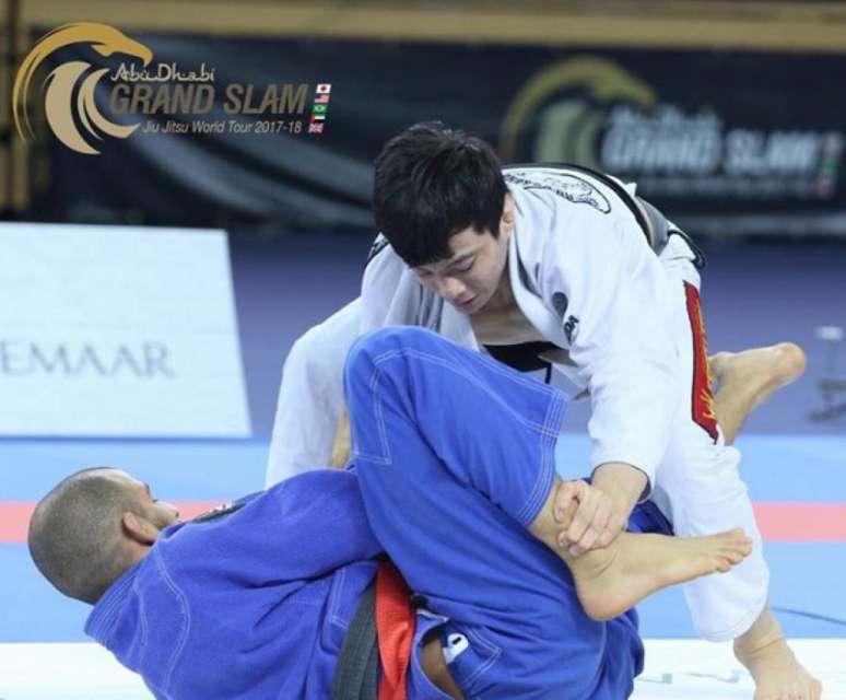 Campeão em sua categoria, Paulo Miyao foi um dos grandes destaques na etapa de Londres (Foto: UAEJJF)