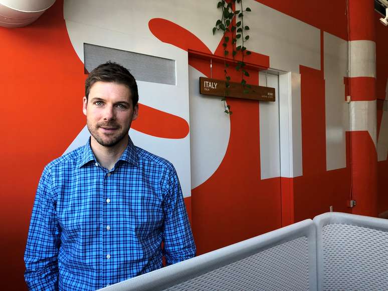 CEO do Strava James Quarles na sede da empresa em San Francisco 07/03/2018 REUTERS/David Ingram