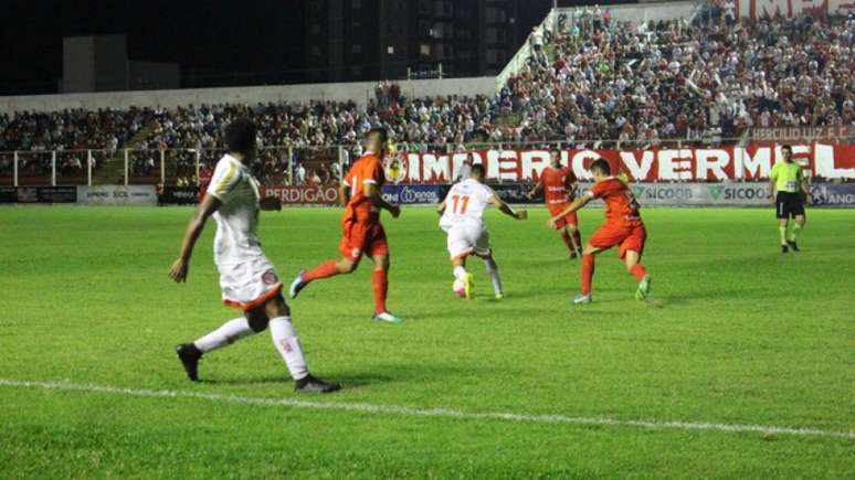 Hercílio Luz 1 x 3 Inter de Lages (Foto: Divulgação/Hercílio Luz)