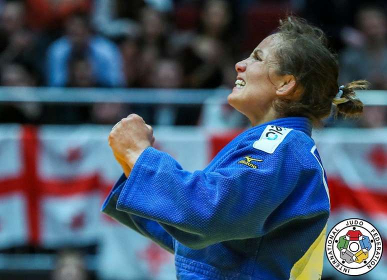 Maria Portela é uma das judocas que irá participar do próximo Grand Slam de Judô (CBJ)