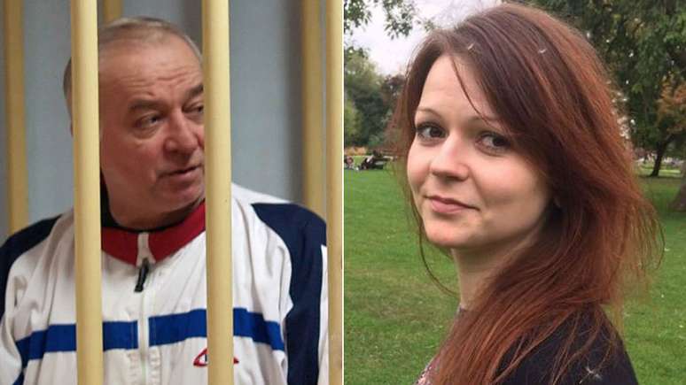 O ex-espião e sua filha estão internados em estado crítico