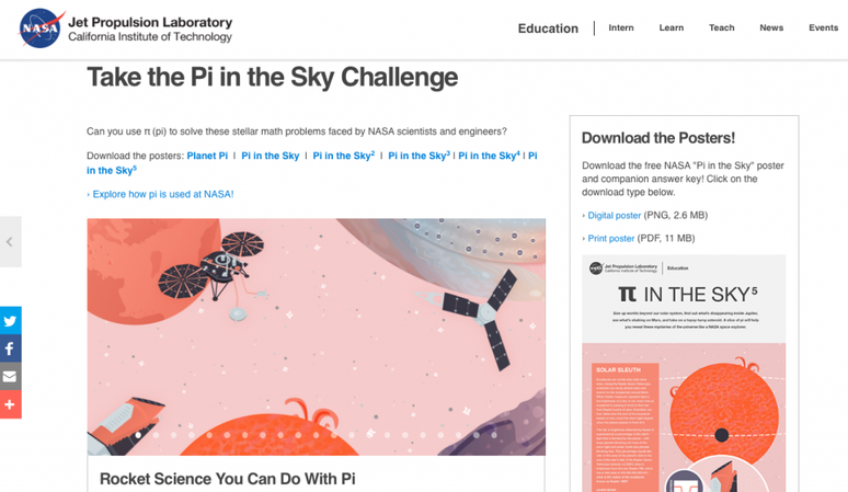 Pi Day Challenge: Solve Stellar Math Problems With NASA