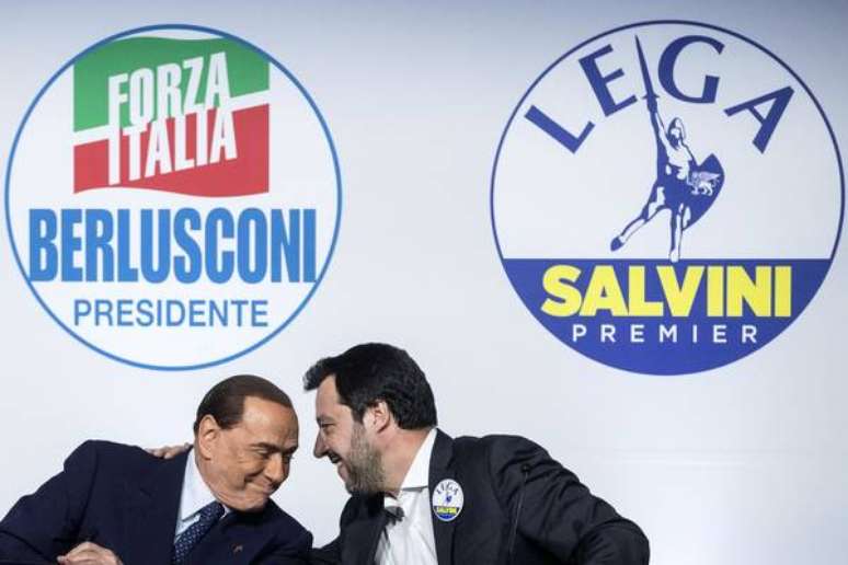Salvini e Berlusconi divergem sobre aliança com M5S