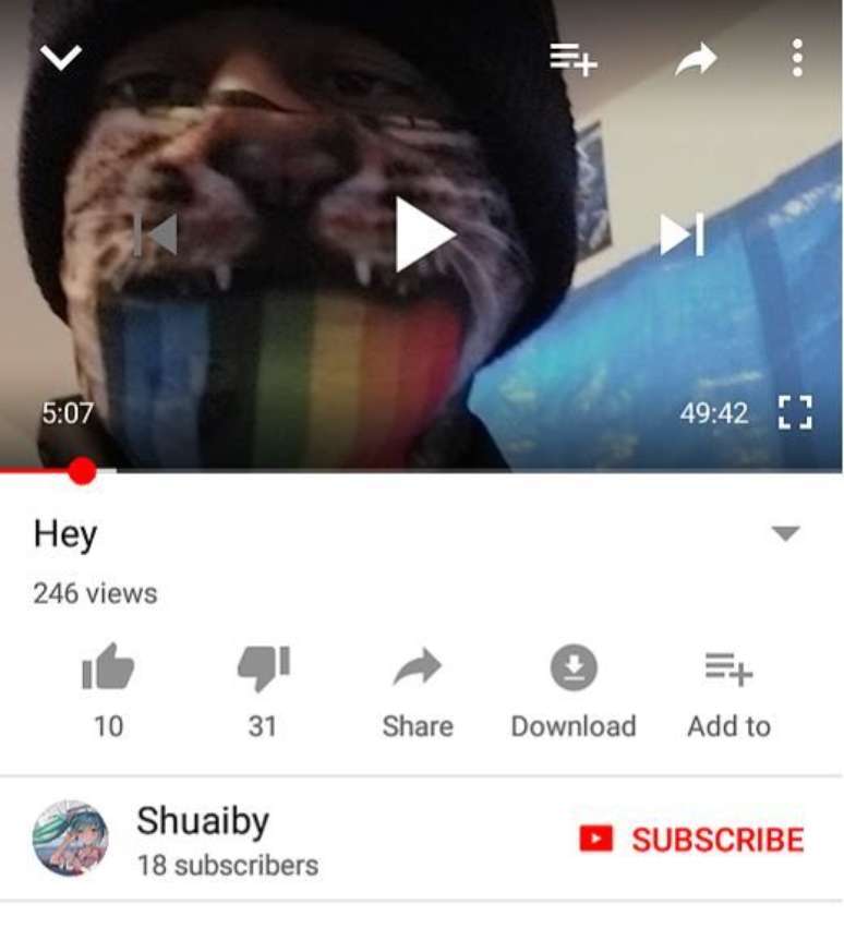 Em cenas já retiradas do ar, jovem transmitiu suicídio pelo YouTube (Imagem: News Media Watchdog)