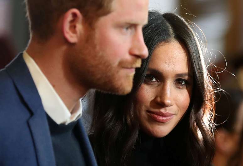 Príncipe britânico Harry e sua noiva, Meghan Markle, durante evento em Edimburgo, no Reino Unido 13/02/2018 REUTERS/Andrew Milligan