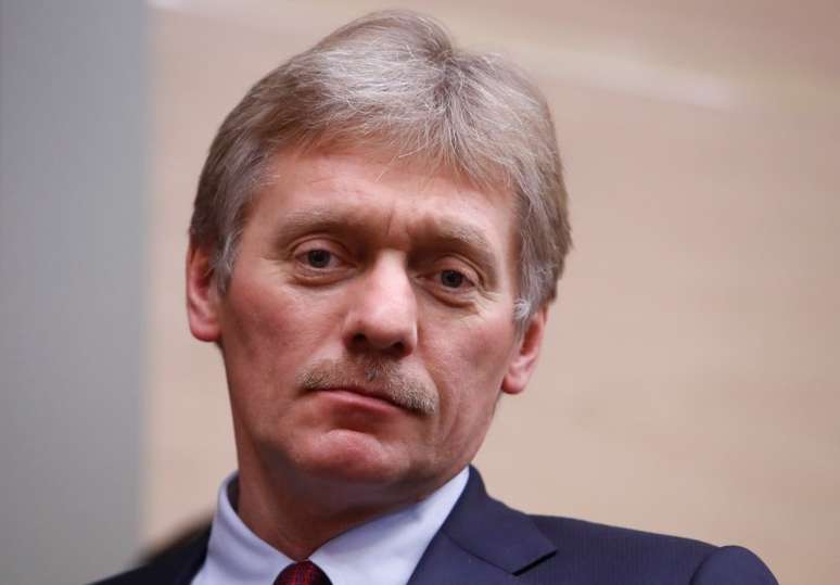 Porta-voz do Kremlin, Dmitry Peskov, durante reuni&atilde;o em Moscou 07/12/2017 REUTERS/Sergei Karpukhin 