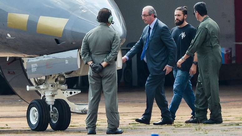 O Ministério Público da Suíça ajudou o Brasil a prender o ex-deputado Eduardo Cunha | Foto: ABR