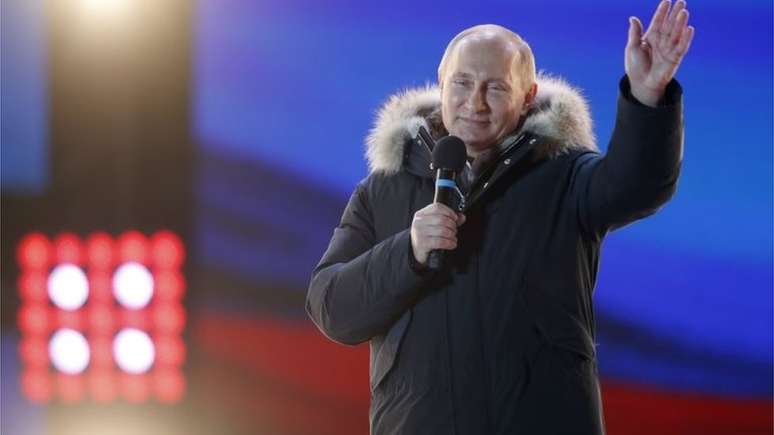 Putin é presidente ou premiê da Rússia há quase 20 anos