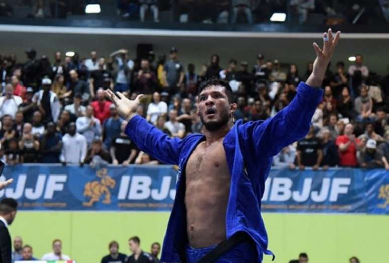Lucas Hulk conquistou o ouro em sua categoria no Pan-Americano de Jiu-Jitsu da IBJJF (Foto: Divulgação)