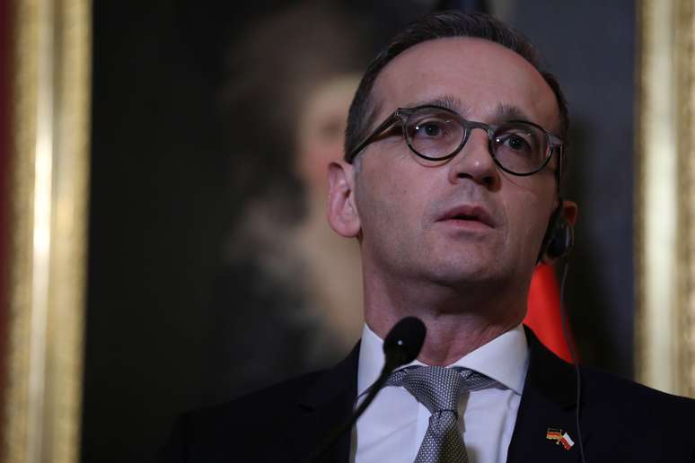 Ministro das Relações Exteriores da Alemanha, Heiko Maas, em Varsóvia, na Polônia 16/03/2018 Agencja Gazeta/Slawomir Kaminski via REUTERS