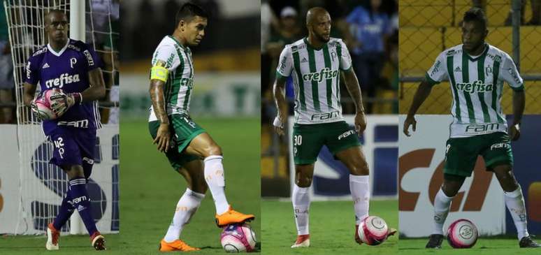 Jailson, Dudu e Felipe Melo serão julgados. Borja é desfalque certo - FOTO: Agência Palmeiras