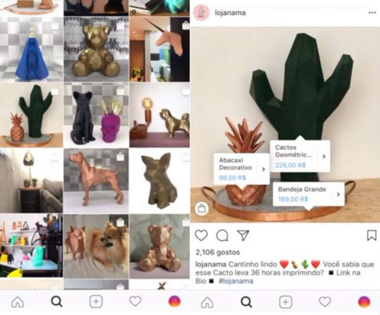 Novo recurso do Instagram aumenta envolvimento entre lojas e clientes (Imagem: Instagram)