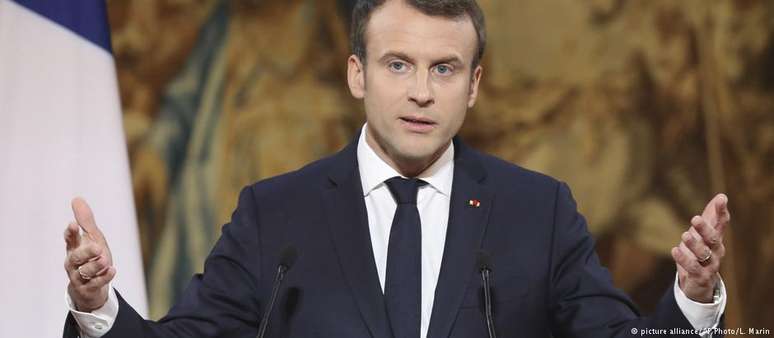 Macron quer impulsionar ensino do francês no mundo