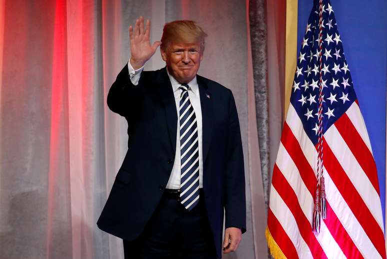 Presidente dos EUA, Donald Trump, durante cerimônia em Washington
20/03/2018 REUTERS/Leah Millis