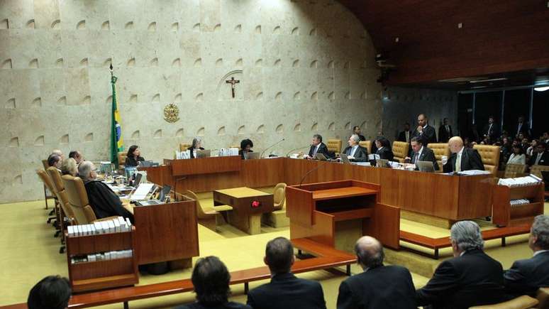Os ministros do STF estão divididos a respeito da prisão após a segunda instância | foto: Carlos Moura / SCO - STF