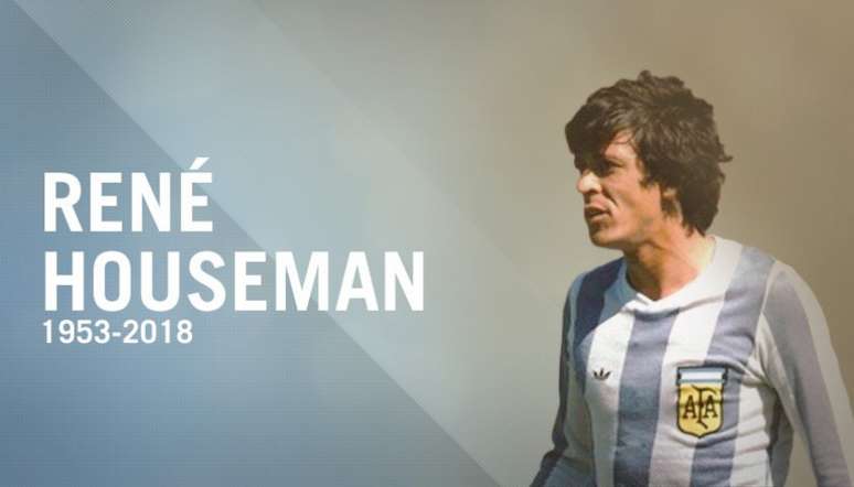 Campeão da Copa do Mundo de 78 com a Argentina, René Houseman morre, aos 64 anos (Foto: Reprodução / Twitter)