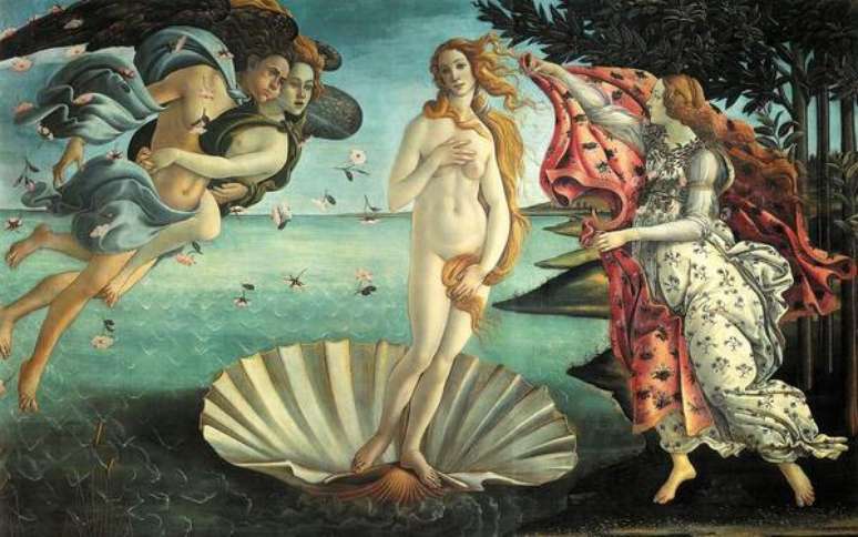 'O Nascimento de Vênus', de Botticelli, esconde anatomia da vida