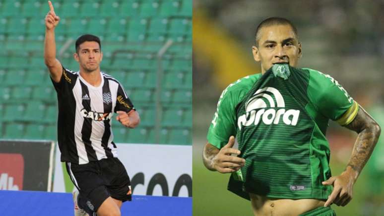André Luiz e Welligton Paulista são um dos destaques da rodada (Foto: Luiz Henrique/FFC e Sirli Freitas/ Chapecoense)