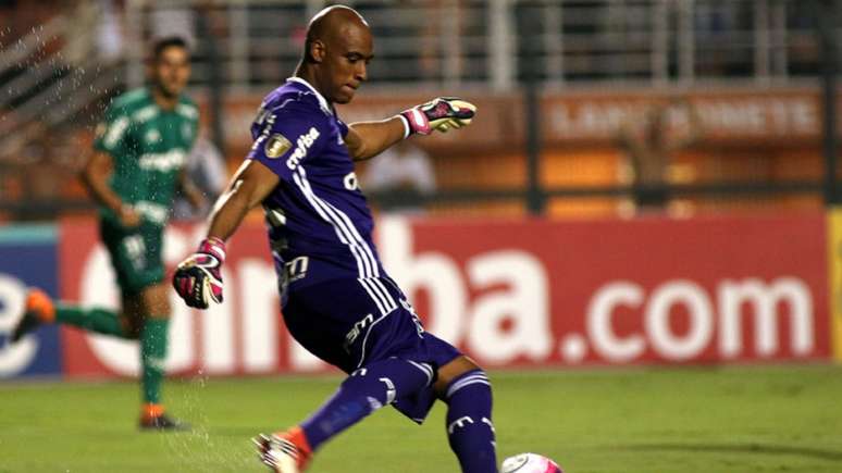 Jailson foi o destaque do Palmeiras na vitória contra o Santos (Foto: Luis Moura/WPP/Lancepress!)