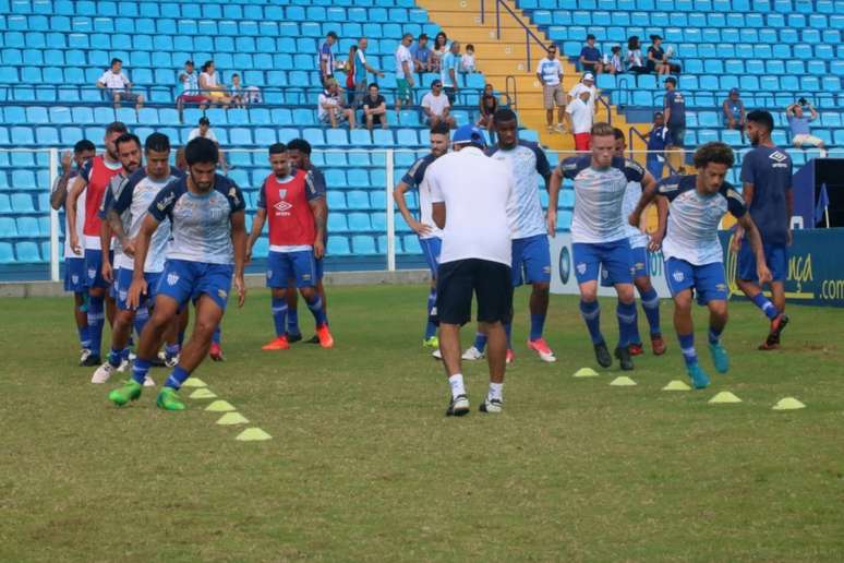 Avaí começa preparação para enfrentar o Goiás pela Copa do Brasil (Foto: Frederico Tadeu/Avaí FC)