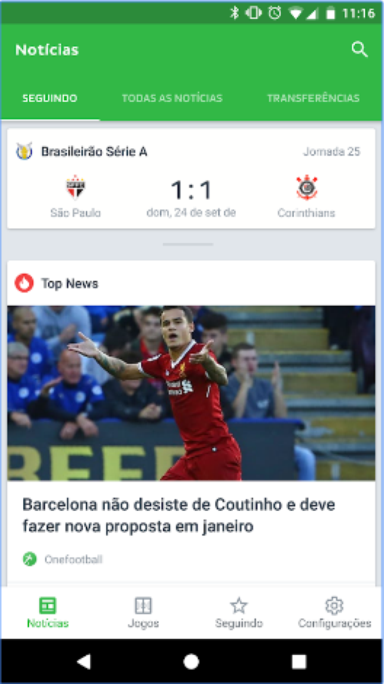 Placar UOL - Futebol for Android - Download