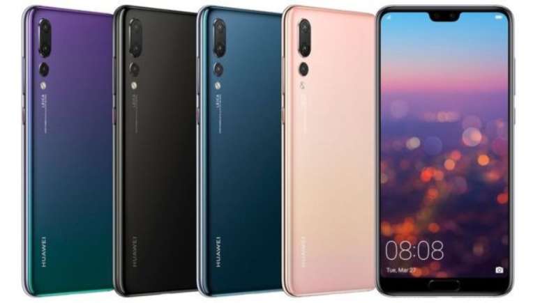 Os recém-anunciados P20 e P20 Pro chegarão em pelo menos cinco cores diferentes. Smartphones serão vendidos no segundo trimestre (Imagem: Huawei)
