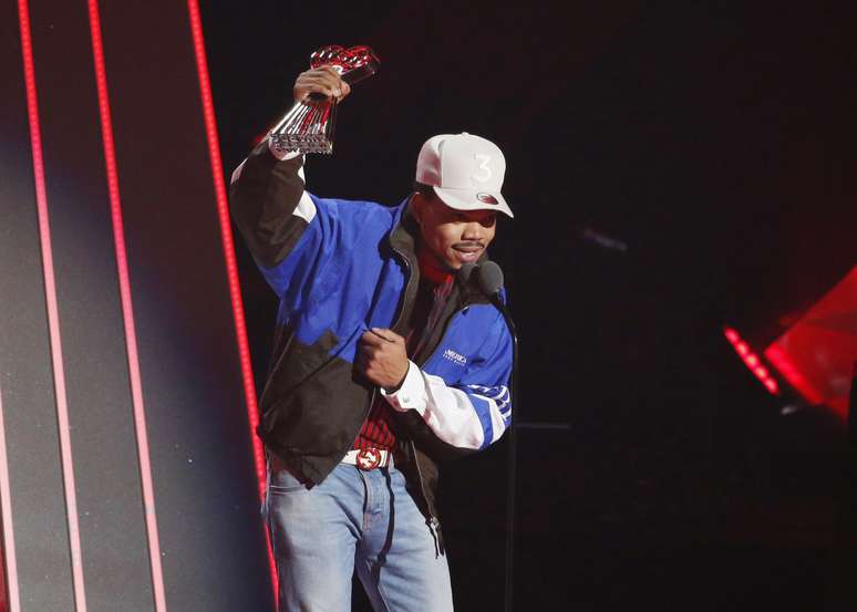 Chance the Rapper durante show em Los Angeles
 11/03/2018      REUTERS/Mario Anzuoni 