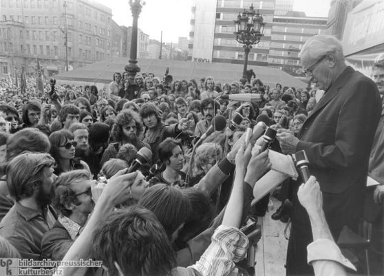 Marcuse, profeta da rebelião dos jovens de 1968.