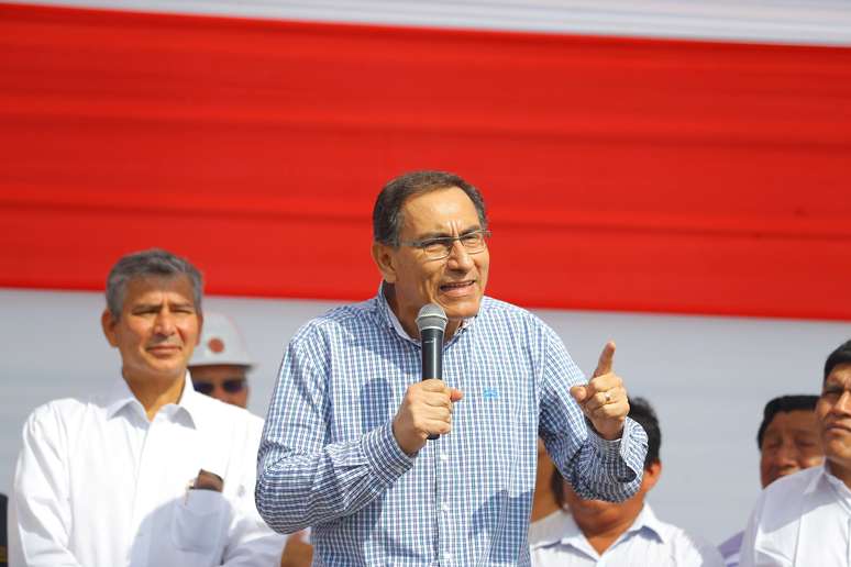 Presidente peruano, Martín Vizcarra 27/03/2018 Palácio Presidencial/Divulgação via REUTERS