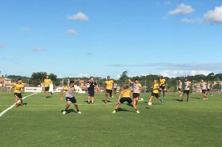 Criciúma faz último treino antes de duelo desta quinta-feira contra o JEC (Foto: Divulgação / Criciúma)