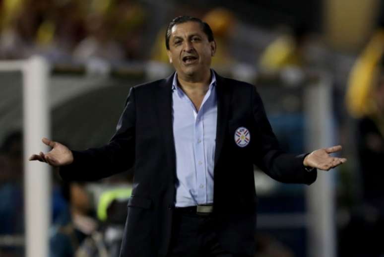 Ramon Diaz foi técnico da seleção do Paraguai (Foto: Sean M. Haffey / GETTY IMAGES NORTH AMERICA / AFP)