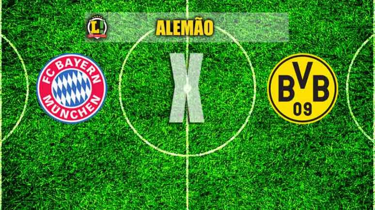 Bayern e Borussia Dortmund se enfrentam neste sábado, em Munique