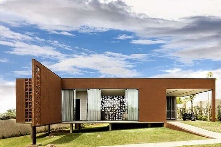 Fachada de casas pequenas e modernas - 25 lindas ideias