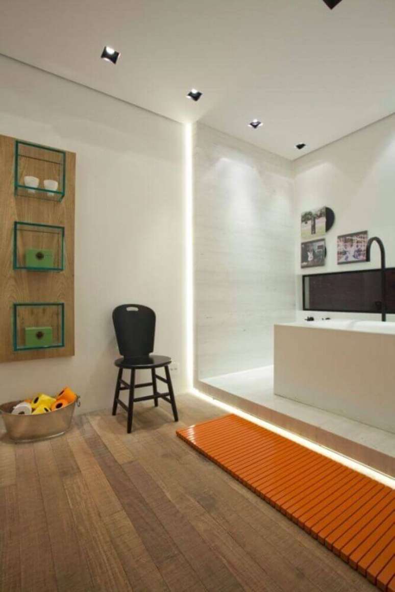 34. Modelos de nicho de vidro para banheiro