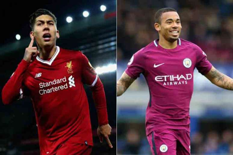 Firmino e Gabriel Jesus lutam pela titularidade na Seleção Brasileira de Tite (Lance!)