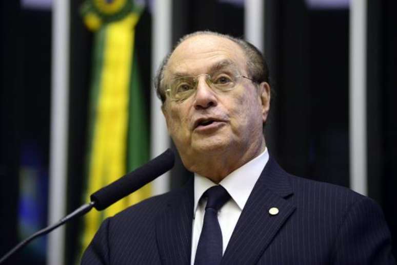 O deputado federal paulista Paulo Maluf  