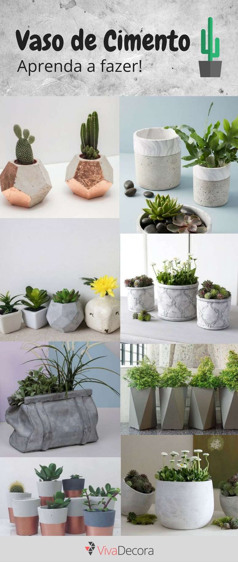 Infogr&aacute;fico &ndash; Vaso de Cimento