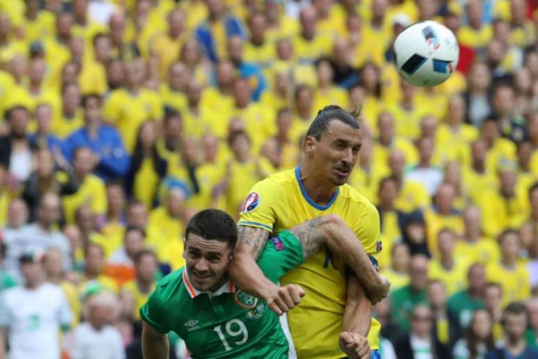 Ibrahimovic está aposentado da seleção da Suécia (Foto: Kenzo Tribouillard / AFP)