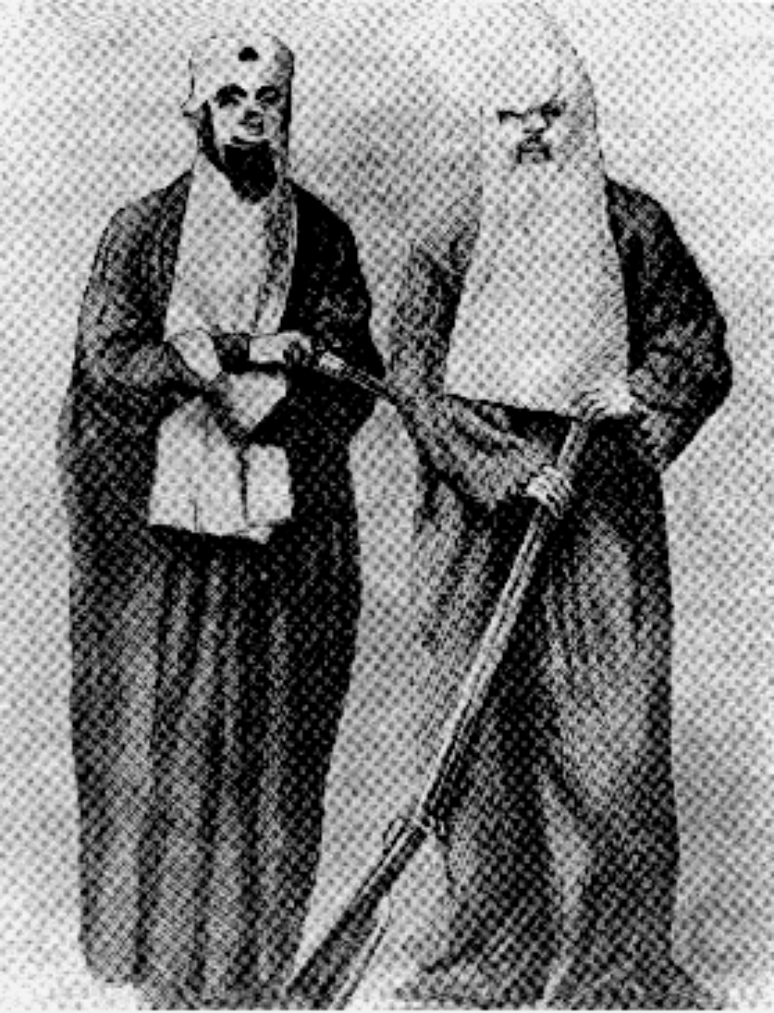 Dois integrantes da Klan 