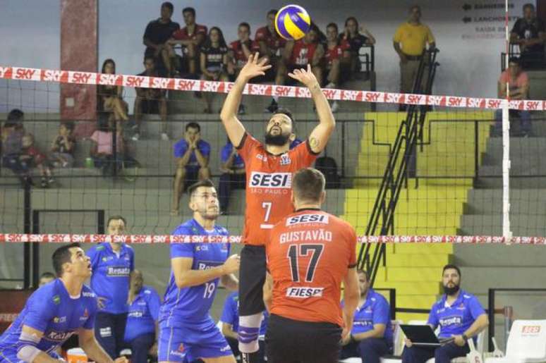 William tenta levar o Sesi-SP de volta a uma final de Superliga (Foto: Divulgação)