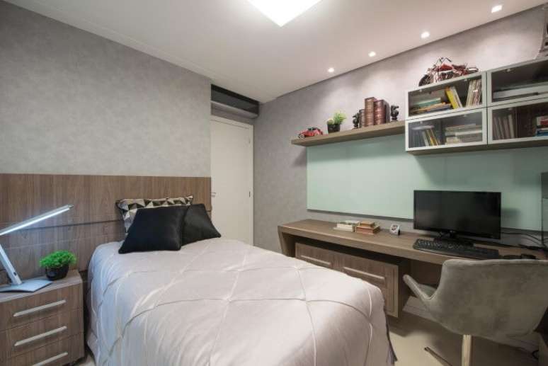 58. No espa&ccedil;o n&atilde;o t&atilde;o grande, apenas o essencial. Projeto Actual Design