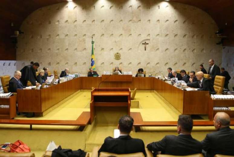 Sessão plenária do STF para julgar o habeas corpus do ex-ministro Antonio Palocci 