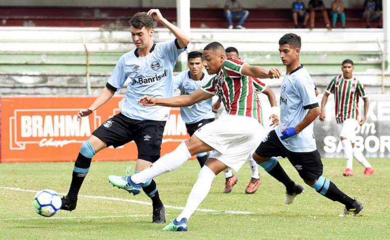 Grêmio vence o Fluminense nas Laranjeiras (Foto: MAILSON SANTANA/FLUMINENSE FC.)