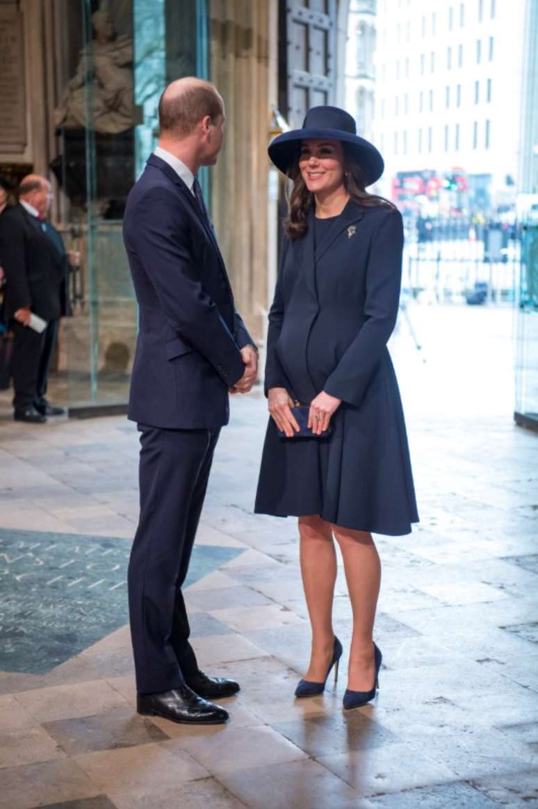 Príncipe William e Kate em Londres 12/3/2018 REUTERS/Paul Grover/Pool