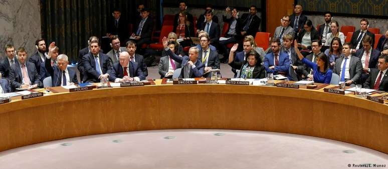 Conselho de Segurança da ONU se reuniu neste sábado após solicitação da Rússia