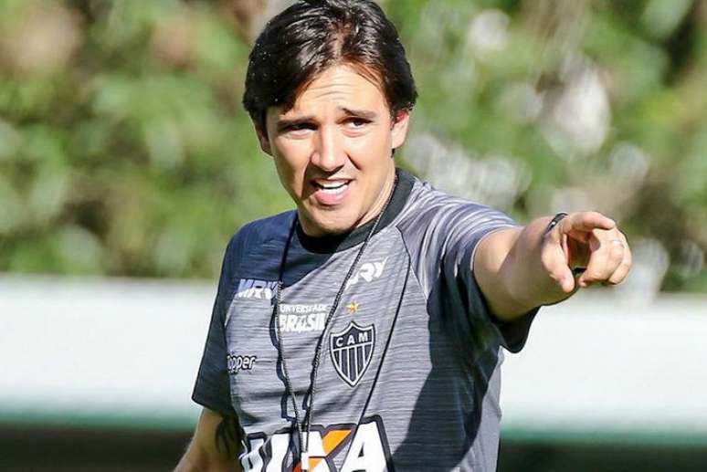 Thiago salienta estreia com vitória (Foto: Divulgação Clube/Atlético Mineiro)