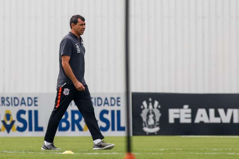 Carille relacionou 23 jogadores para o confronto com o Fluminense (Foto: Rodrigo Gazzanel/RM Sports)